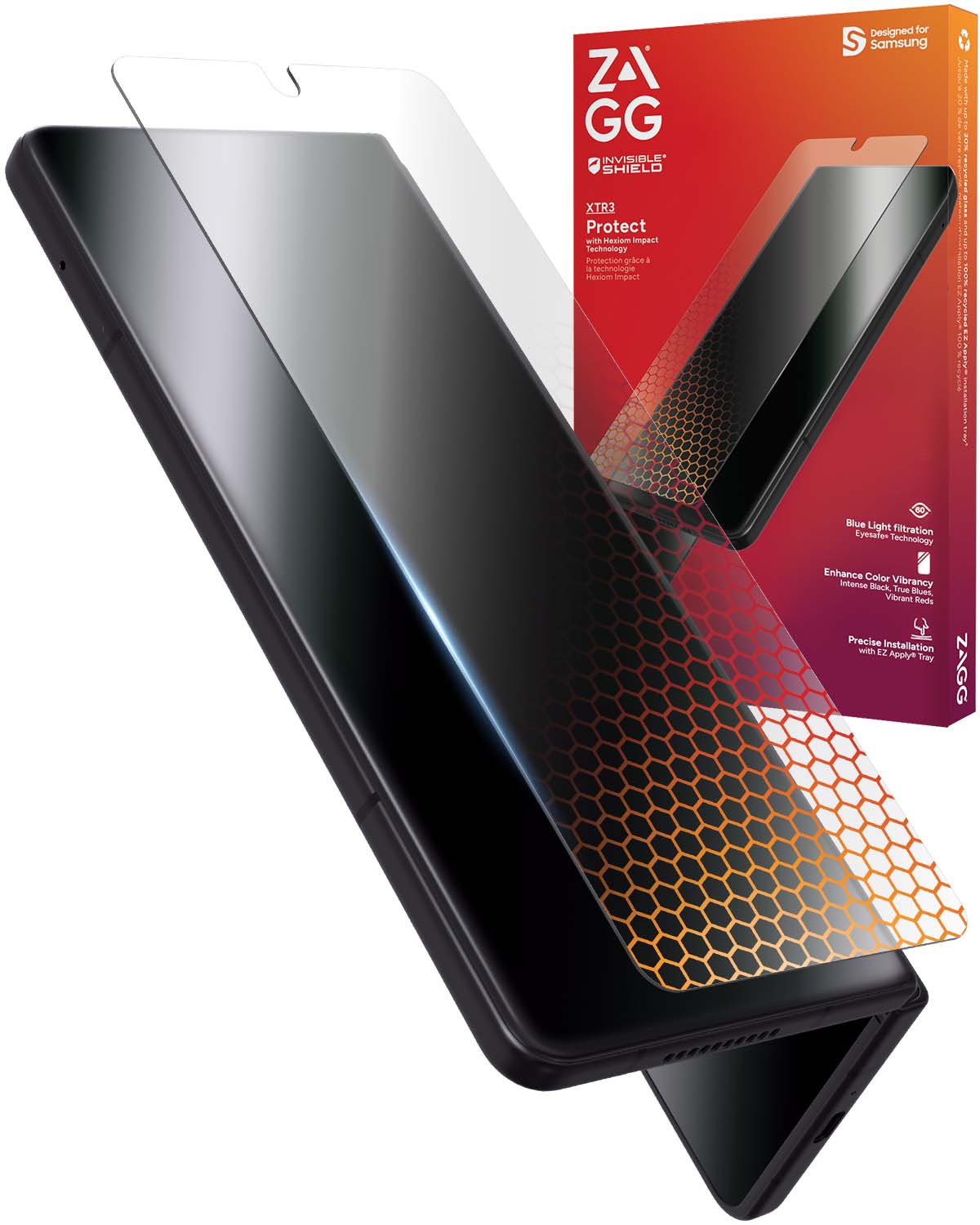 Protector de pantalla Zagg EXTREME SMARTPHONES (Instalación en Tienda)
